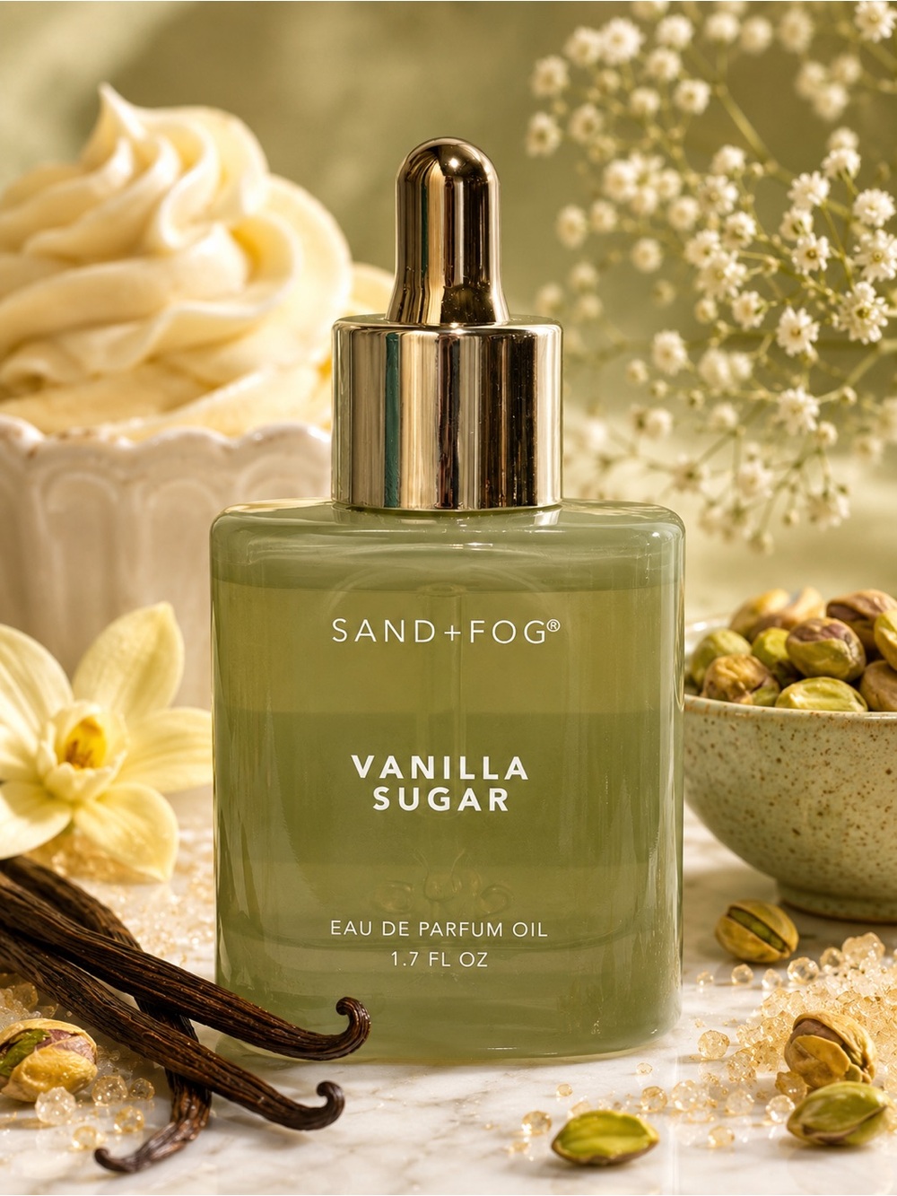 Sand + Fog Vanilla Sugar Eau de Parfum Oil – 50 mL / 1.7 fl oz